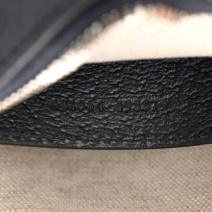 Gucci GG Supreme Monogram Textured Dollar Calfskin Web Small Ophidia Camera Bag Beige Blue 7 of 10