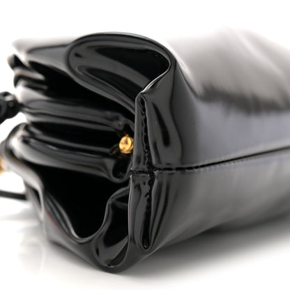 Bottega Veneta Brushed Calfskin The Mini Pouch Black 9 of 10