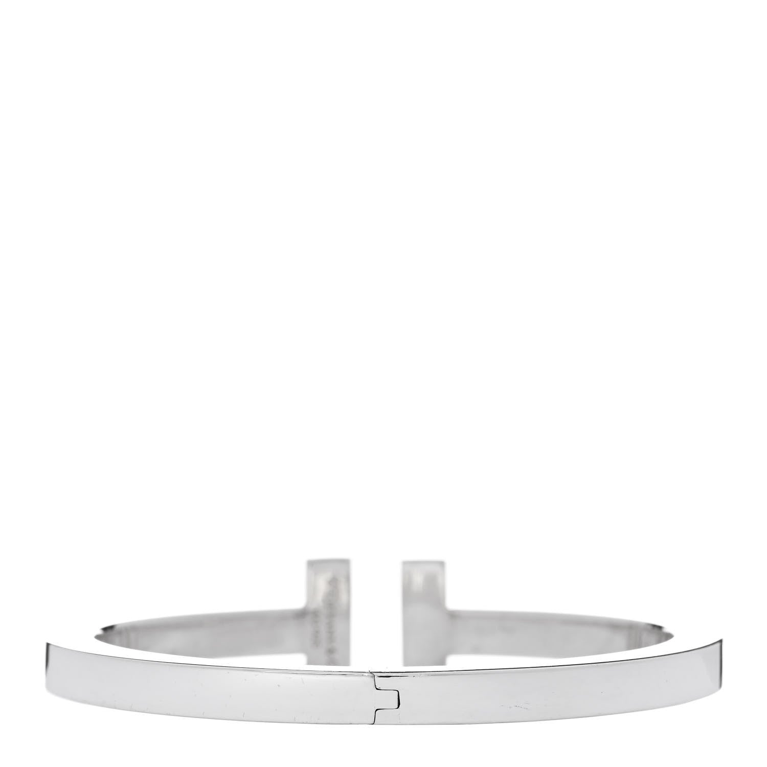 Tiffany Sterling Silver T Square Bracelet 2 of 3