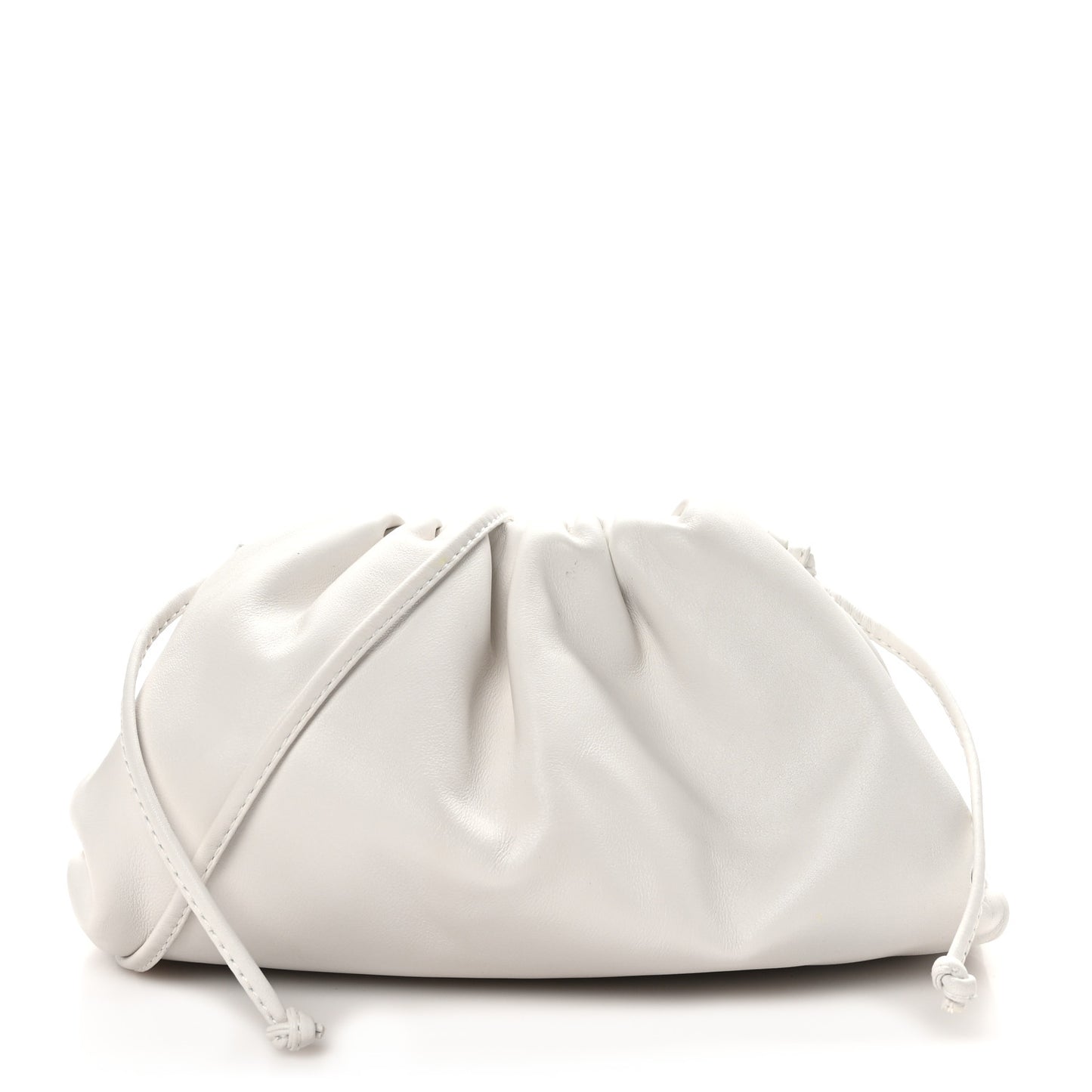 Butter Calfskin The Mini Pouch Chalk