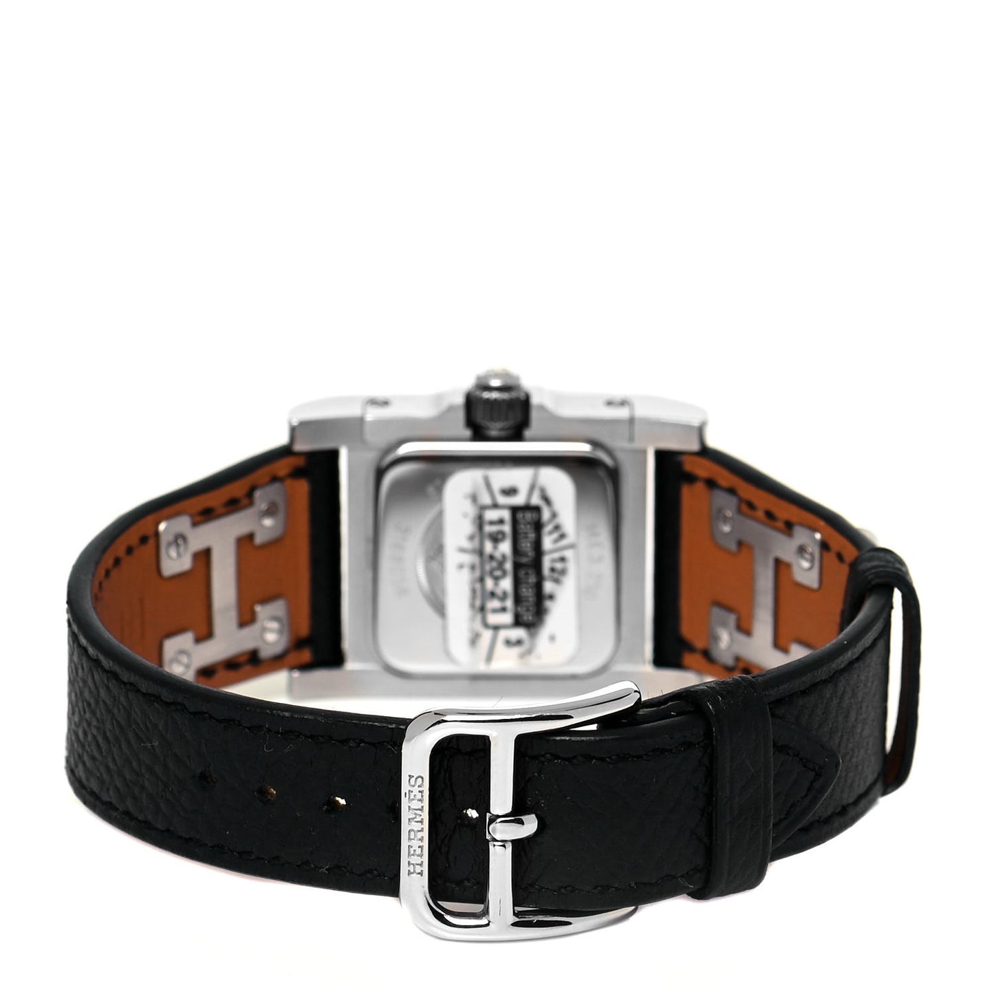 Stainless Steel Epsom 23mm Medor Quartz Watch Noir