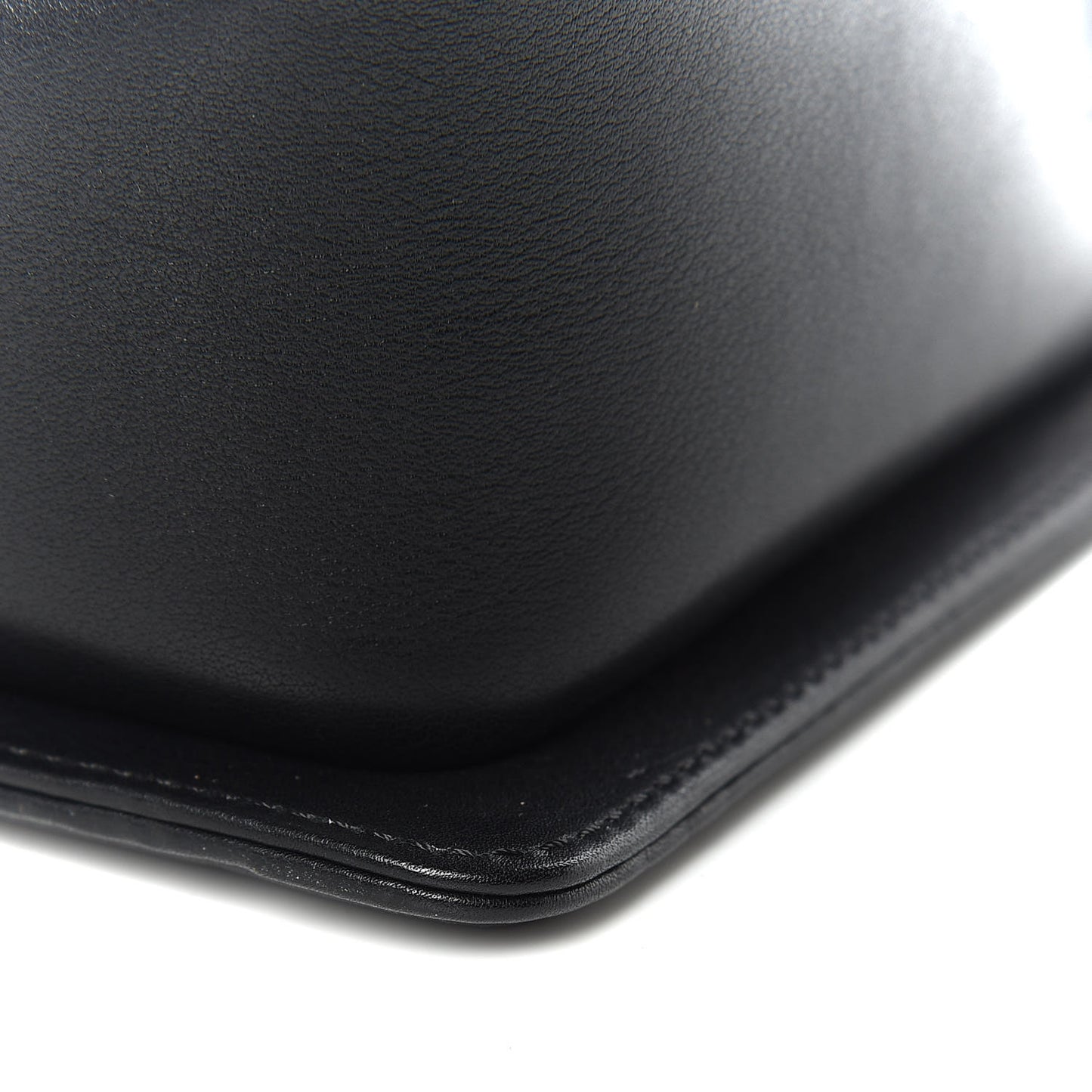 Calfskin Quilted New Medium Boy Flap Black