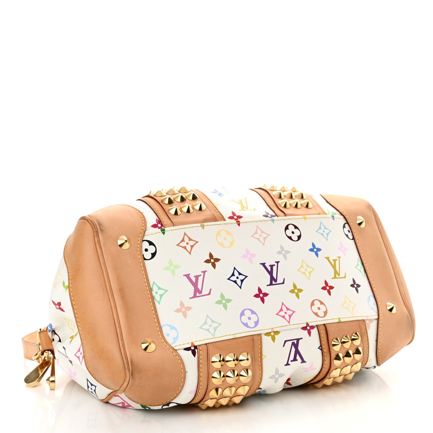Louis Vuitton Monogram Multicolor Courtney MM White 4 of 17