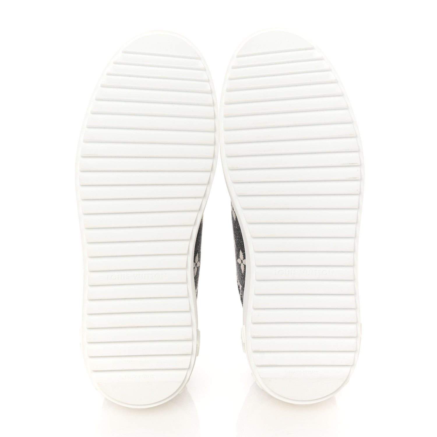 Louis Vuitton Denim Monogram Time Out Sneakers 36 6 of 11