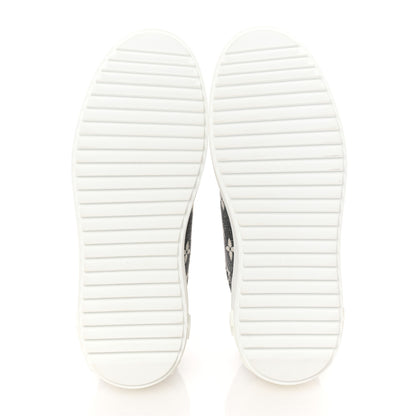 Louis Vuitton Denim Monogram Time Out Sneakers 36 6 of 11
