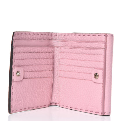 Fendi Cuoio Romano Selleria Peekaboo Compact Wallet Acquerello 5 of 11
