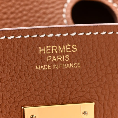 Hermes Togo Birkin 30 Gold 6 of 10