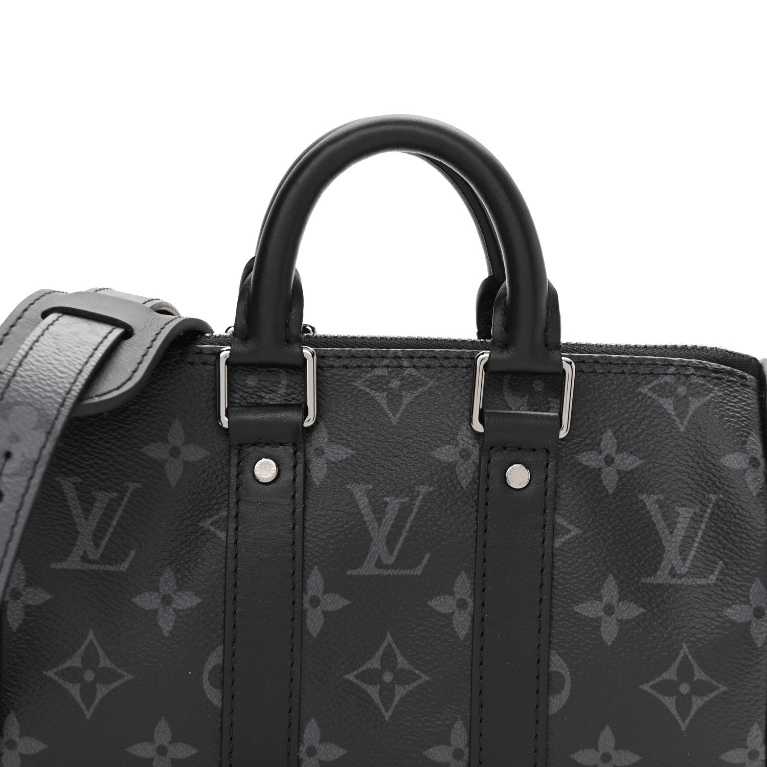Louis Vuitton Reverse Monogram Eclipse Keepall XS Black 7 of 10