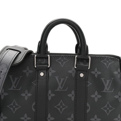 Louis Vuitton Reverse Monogram Eclipse Keepall XS Black 7 of 10