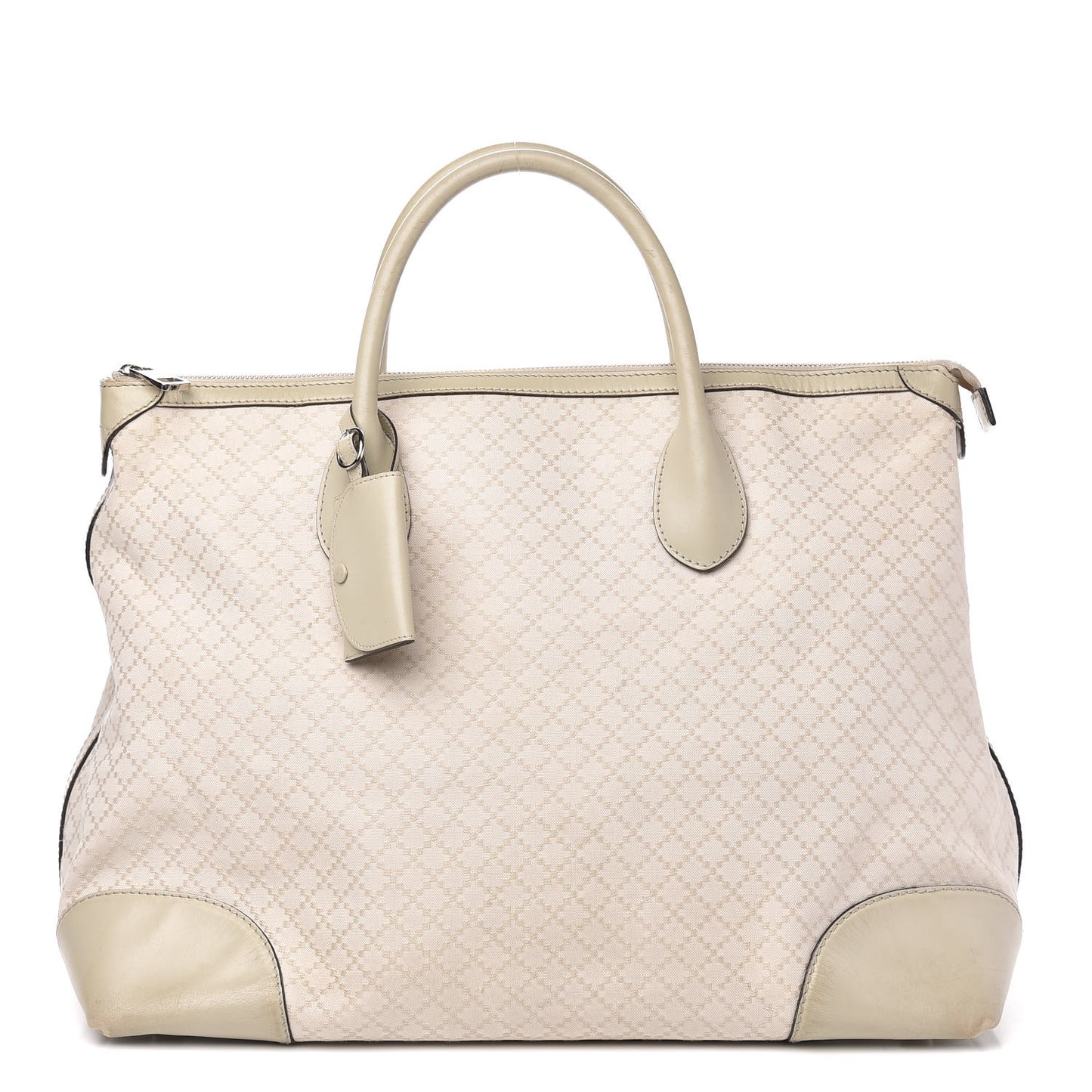 Diamante Large Tote Off White