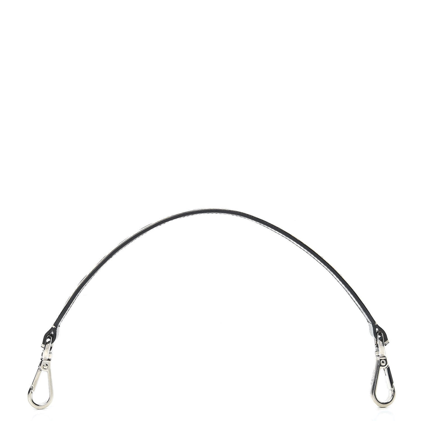 Vitello Liberty Grommet Bi-Color Mini Strap You Black Camelia