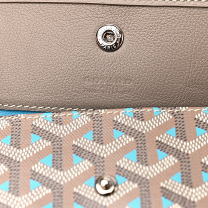 Goyard Goyardine Saint Louis Claire Voie PM Grege Turquoise 7 of 11