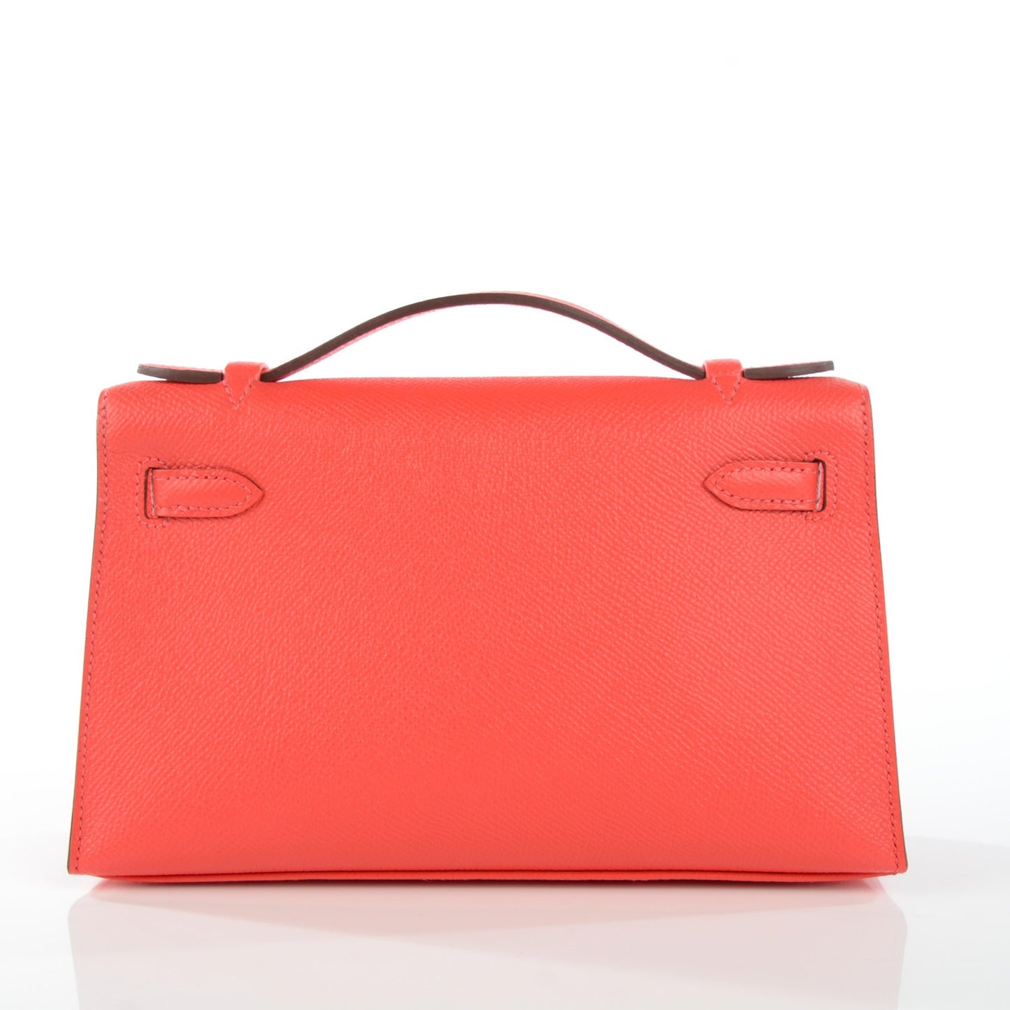 Epsom Kelly Pochette Clutch Rose Azalea