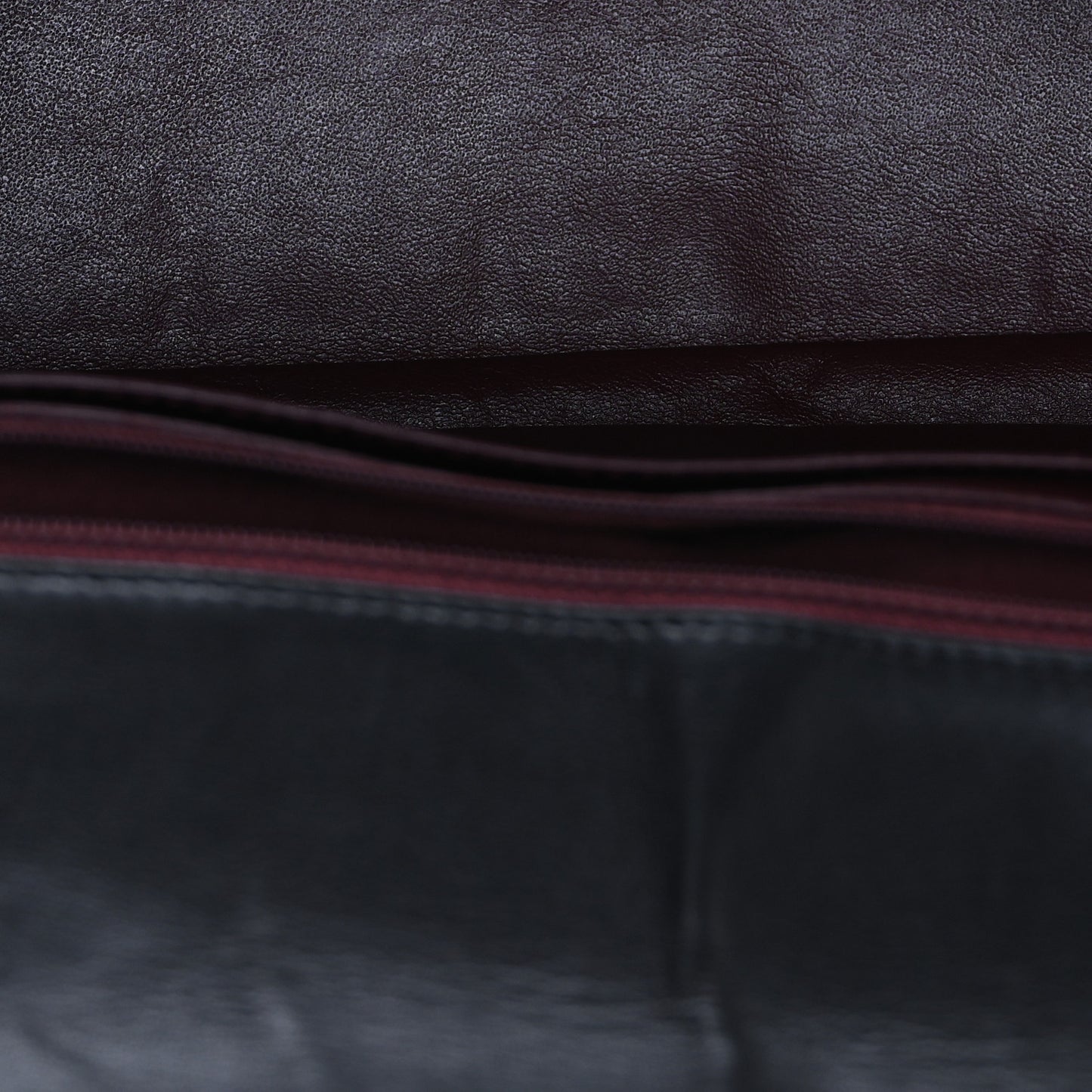 Lambskin Quilted Jumbo Single Flap Black