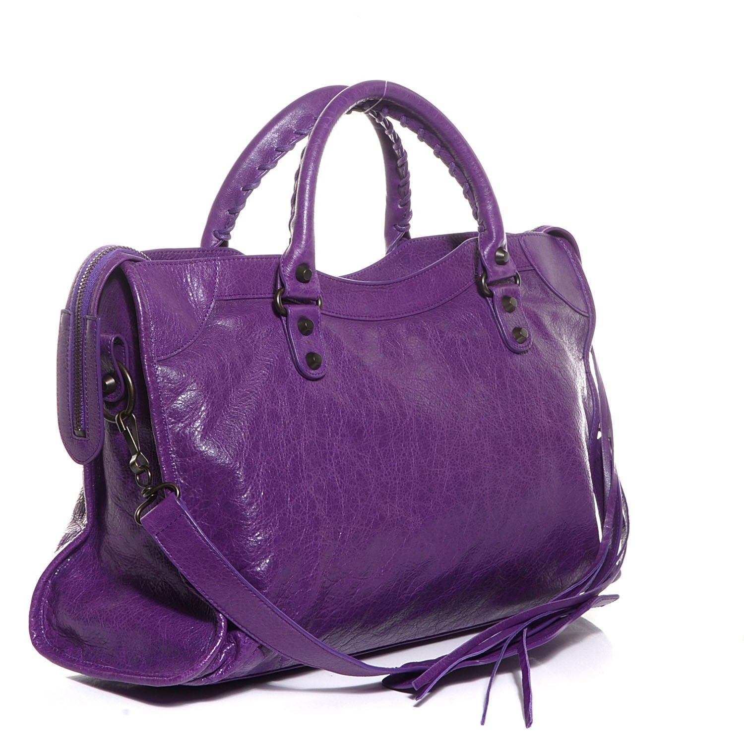 Balenciaga Agneau Classic Hardware City Ultraviolet 3 of 12