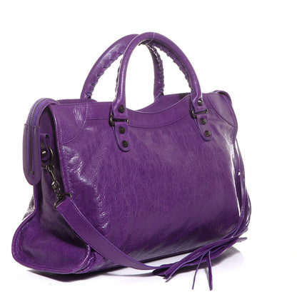 Balenciaga Agneau Classic Hardware City Ultraviolet 3 of 12