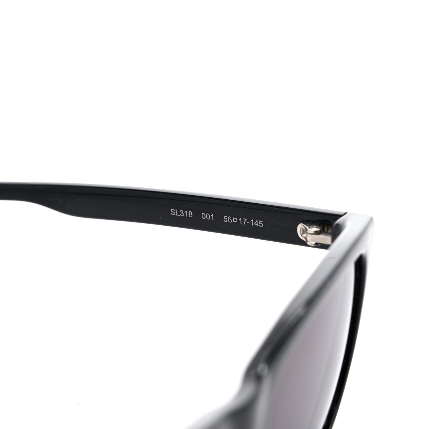 Saint Laurent SL 318 Signature Sunglasses Black 6 of 8