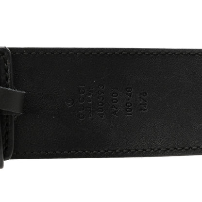 Gucci Calfskin Double G 40mm Belt 100 40 Black 4 of 4