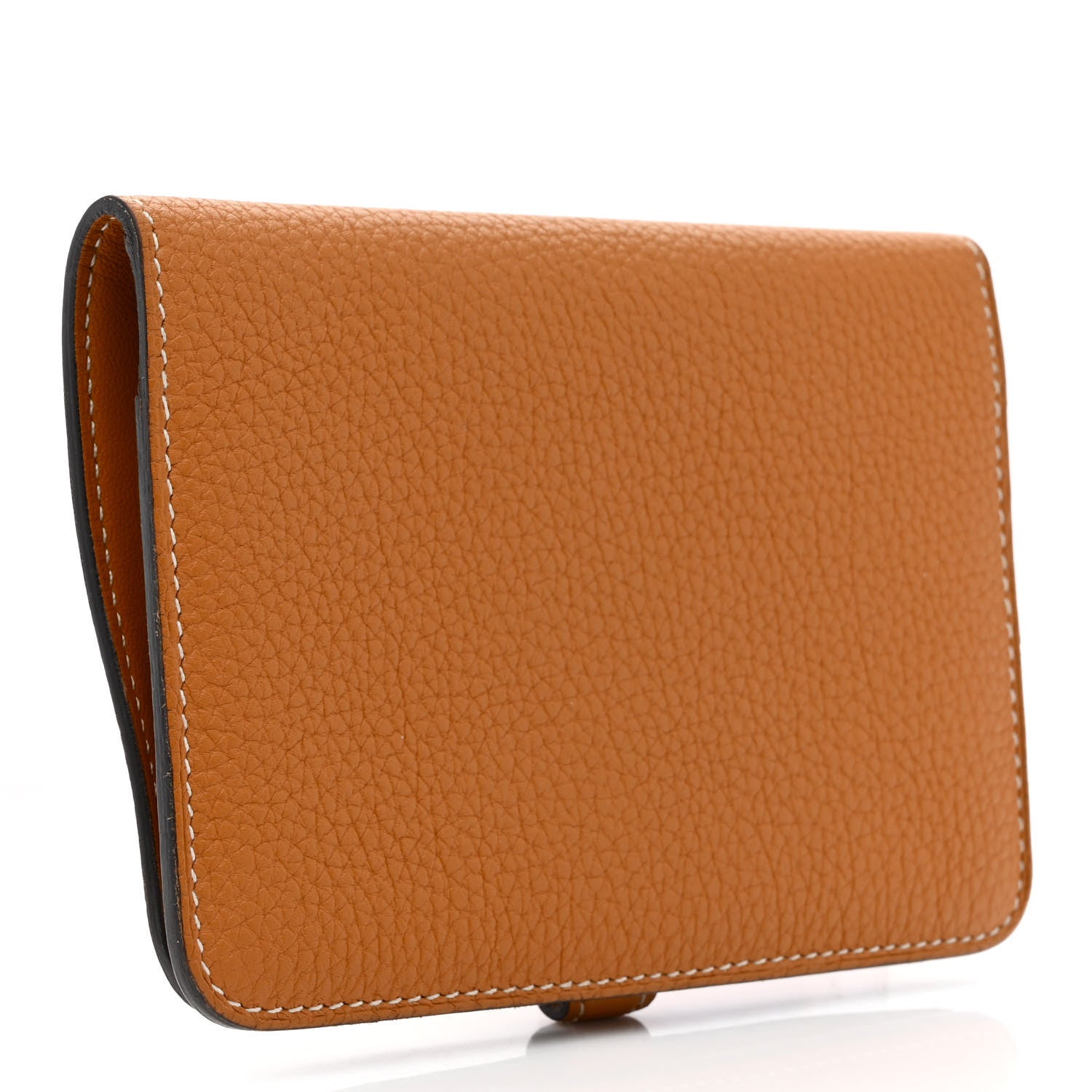 Hermes Tog Dogon Compact Wallet Gold 2 of 12