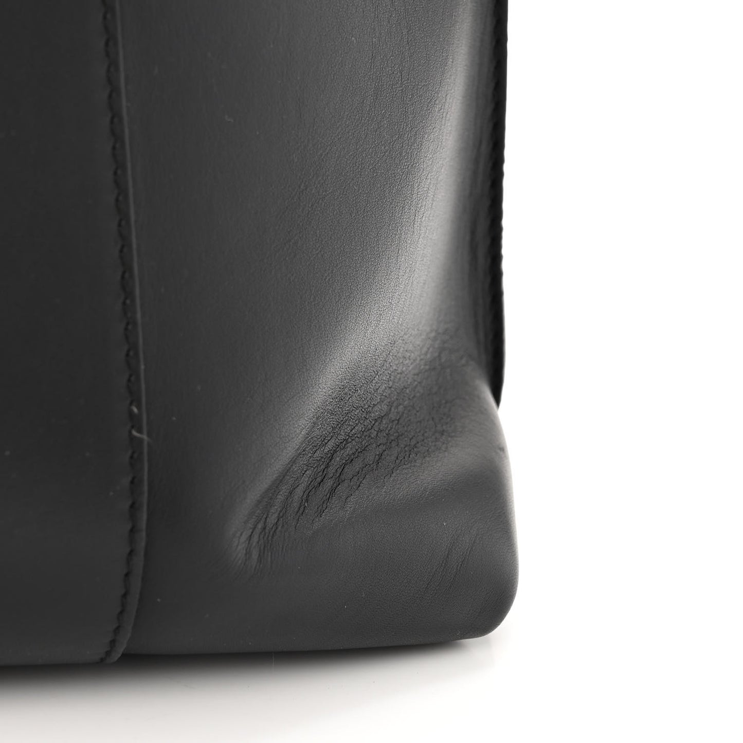 Calfskin Large Sookie Satchel Black