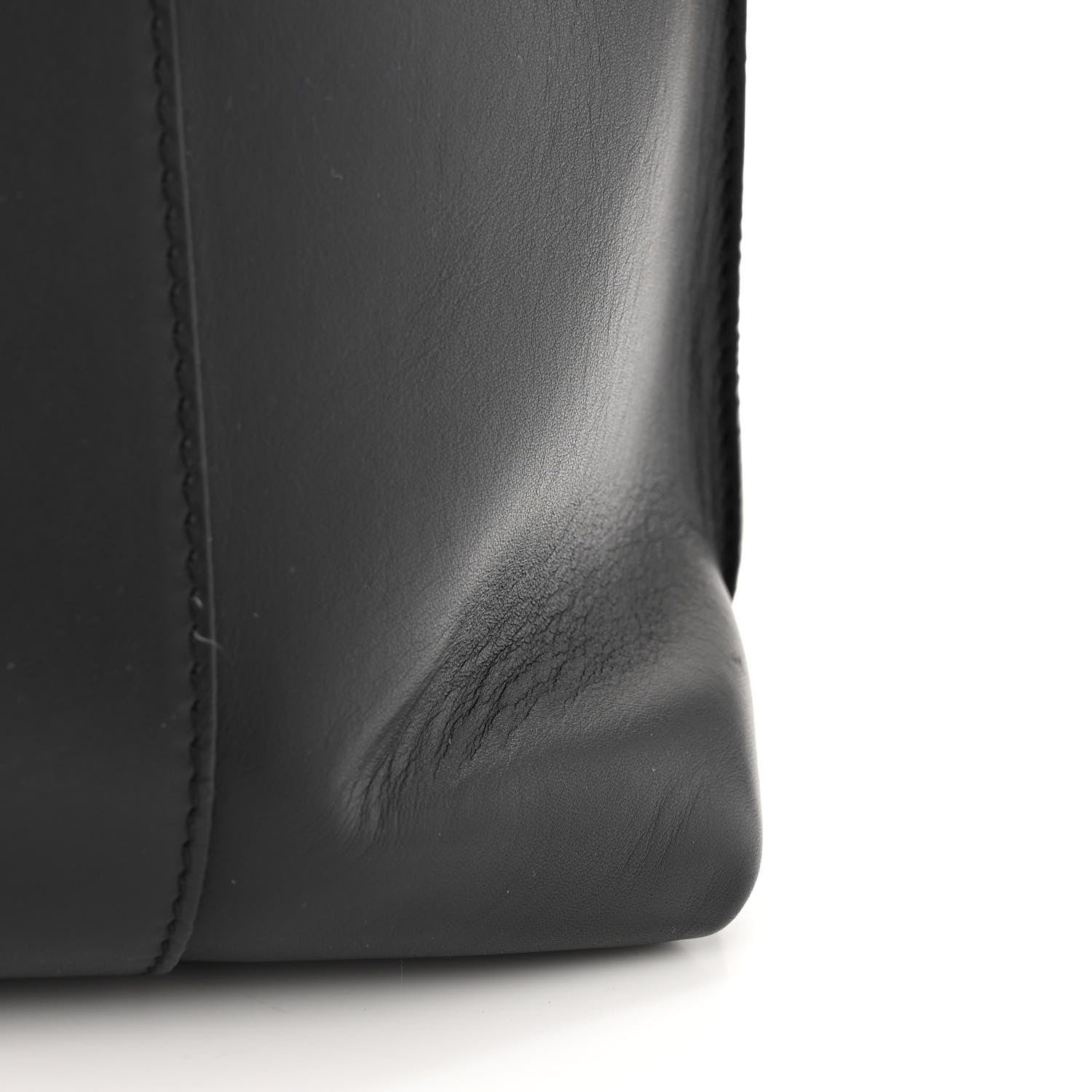 Salvatore Ferragamo Calfskin Large Sookie Satchel Black 17 of 21