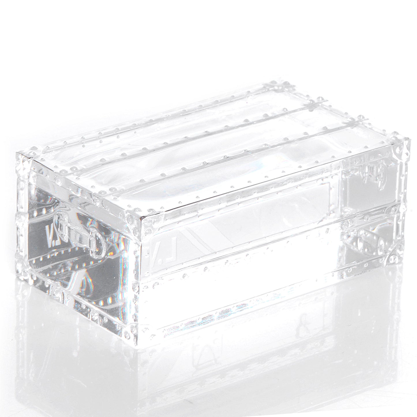 Crystal Trunk Paperweight VIP Gift