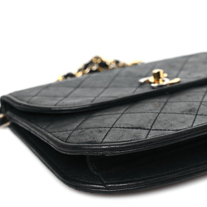 Chanel Lambskin Quilted Single Flap Black 10 of 12