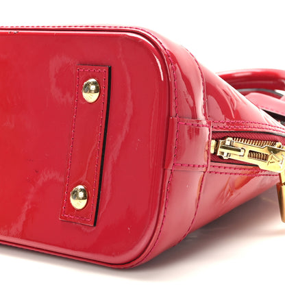 Louis Vuitton Vernis Alma BB Rose Indien 8 of 8