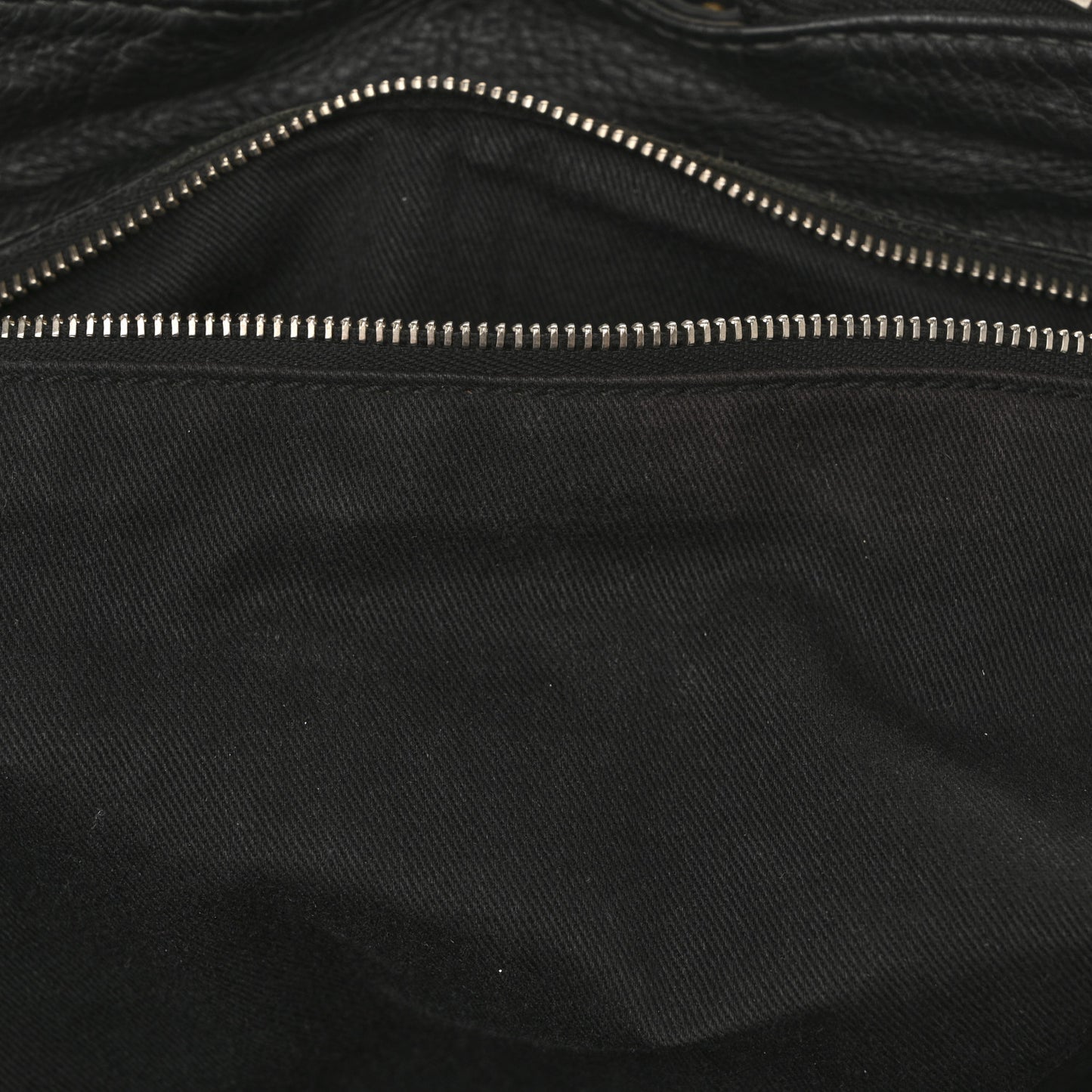 Grained Calfskin Paddington Tote Black
