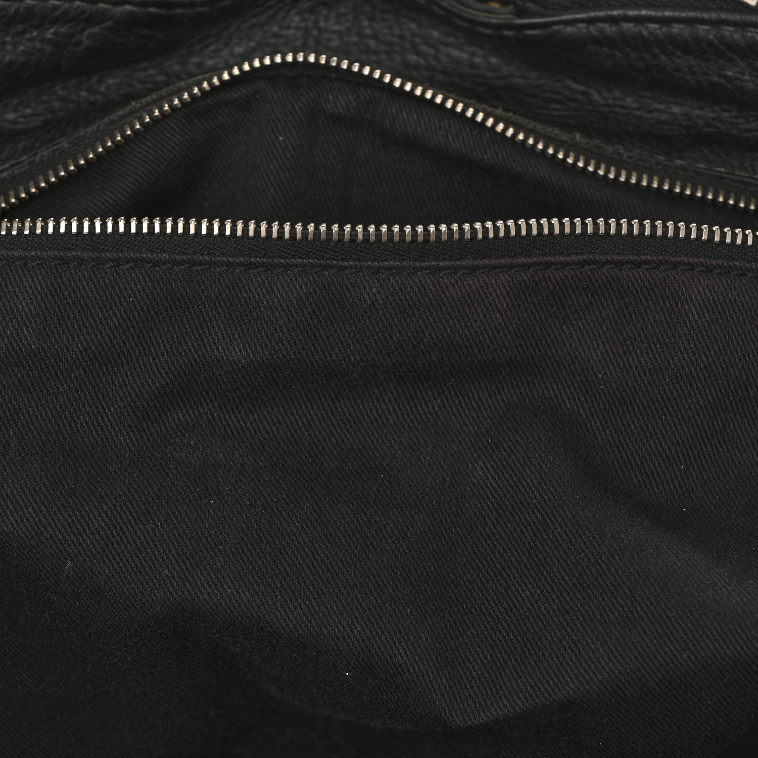 Chloe Grained Calfskin Paddington Tote Black 11 of 14