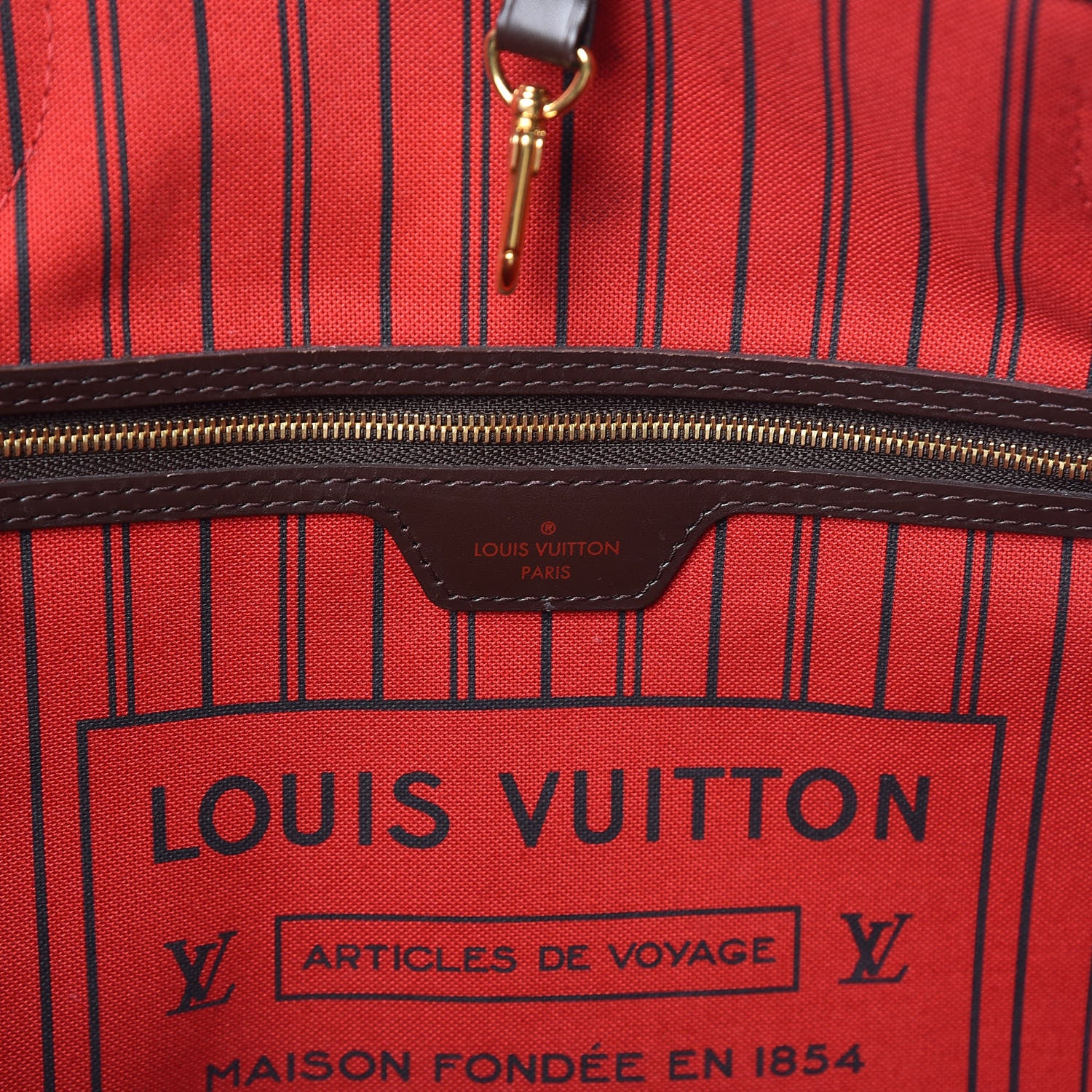 Louis Vuitton Damier Ebene Neo Neverfull MM 6 of 10