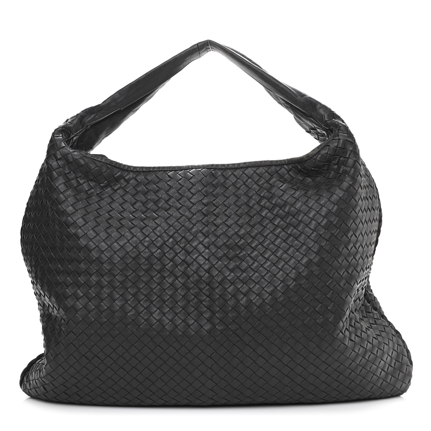 Bottega Veneta Nappa Intrecciato Large Veneta Hobo Black 1 of 13