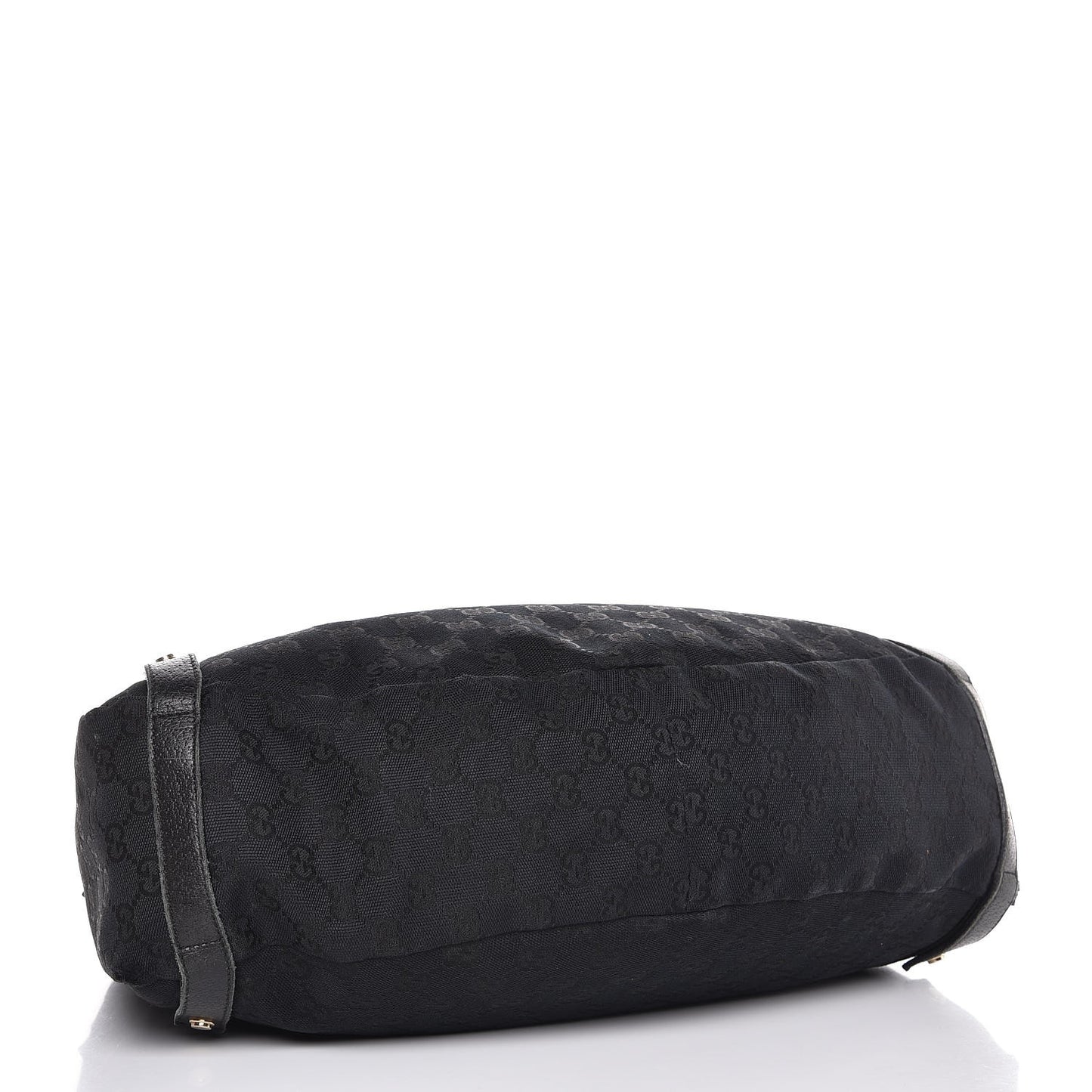 Monogram Medium Abbey Shoulder Bag Black