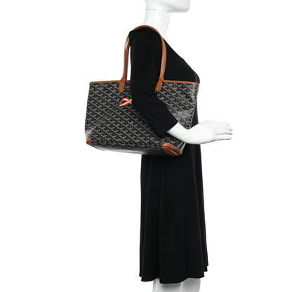 Goyard Goyardine Artois PM Black Gold 2 of 11