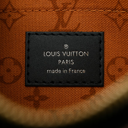 Louis Vuitton Monogram Giant Crafty Neverfull MM GM Pochette Creme Caramel 6 of 7