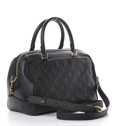 Louis Vuitton Empreinte Speedy Bandouliere 25 NM Black 2 of 9