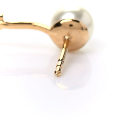 Christian Dior Pearl My ABCDior J Tribale Earring Gold 4 of 5