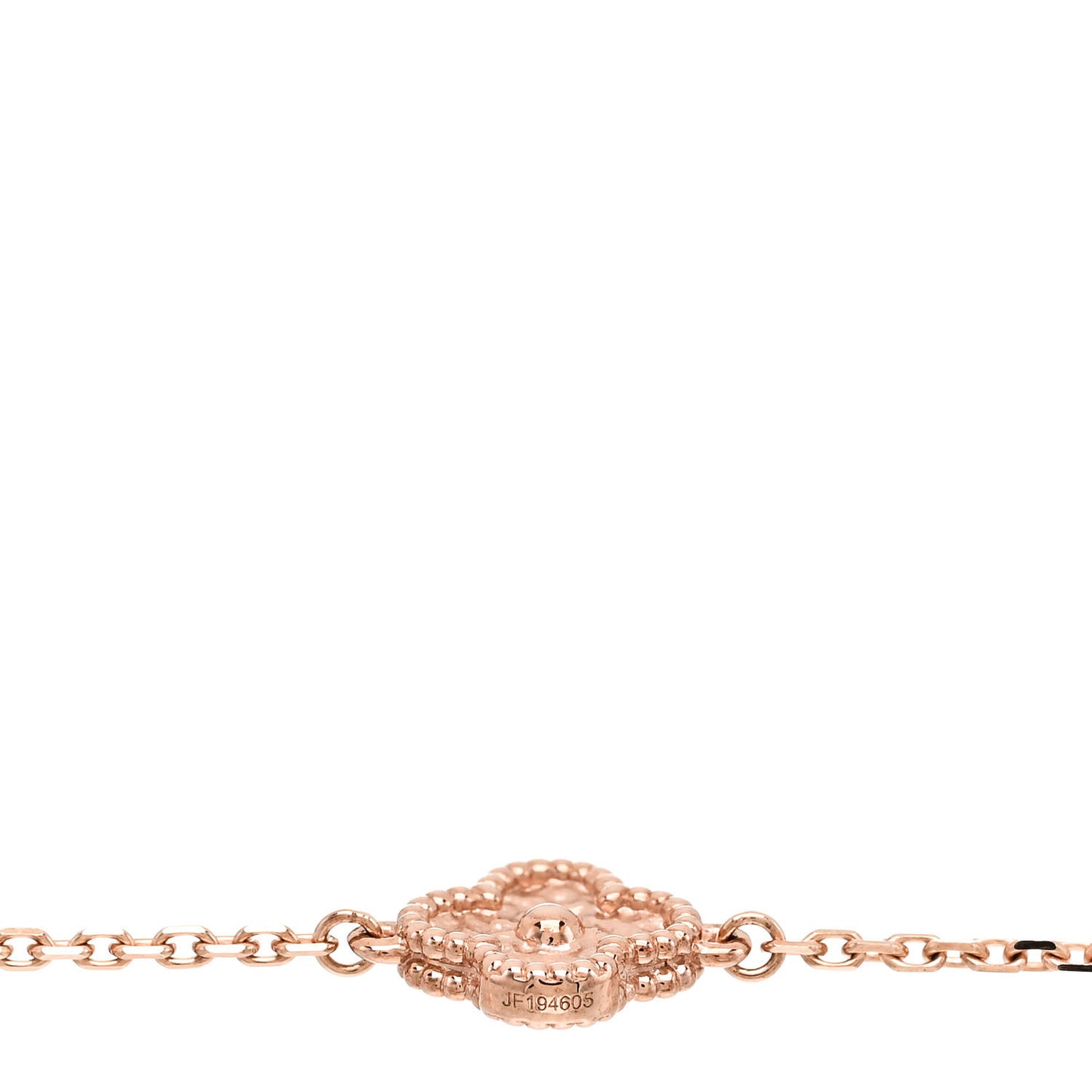18K Rose Gold 16 Motifs Sweet Alhambra Necklace