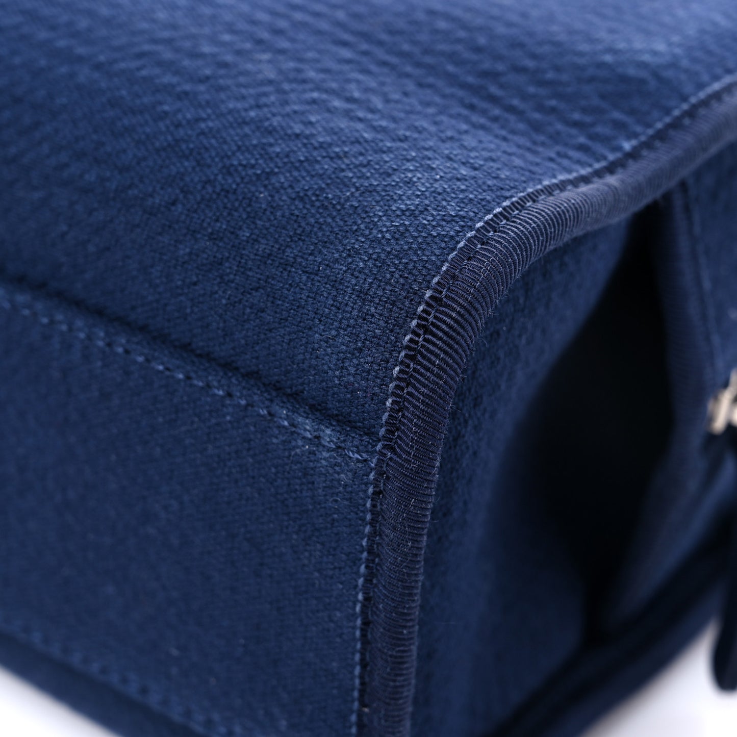 Mixed Fibers Deauville Bowling Bag Blue