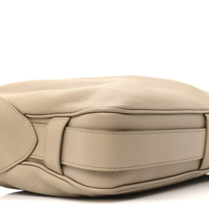 Celine Supple Calfskin Medium Romy Shoulder Bag Safari 8 of 9