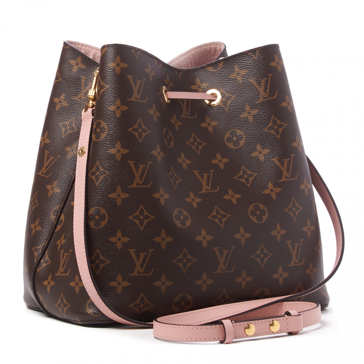 Louis Vuitton Monogram Neonoe MM Rose Poudre 3 of 9