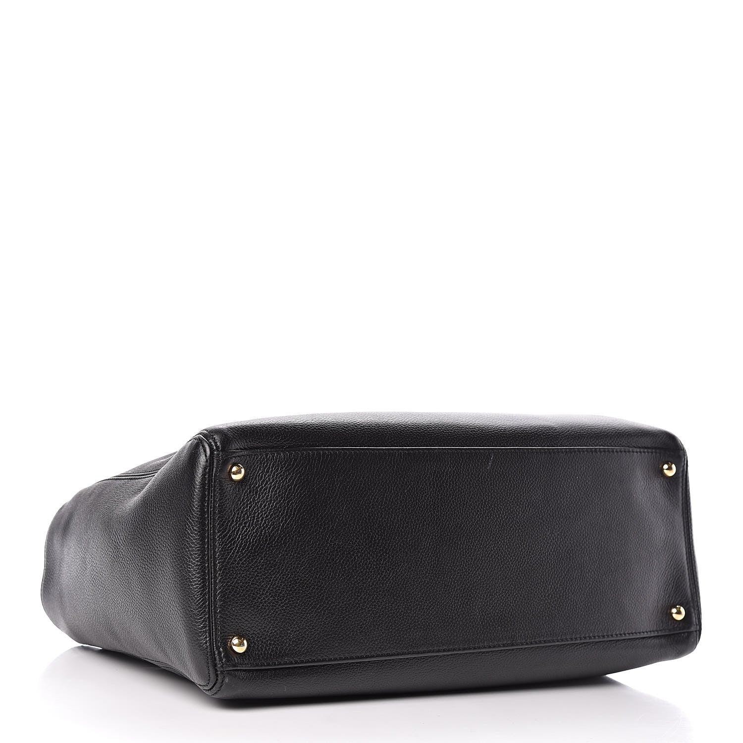 Chanel Calfskin Cerf Executive Shopper Tote Black 5 of 12