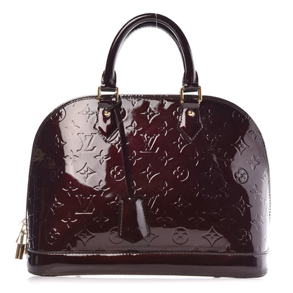 Louis Vuitton Vernis Alma PM Amarante 1 of 9