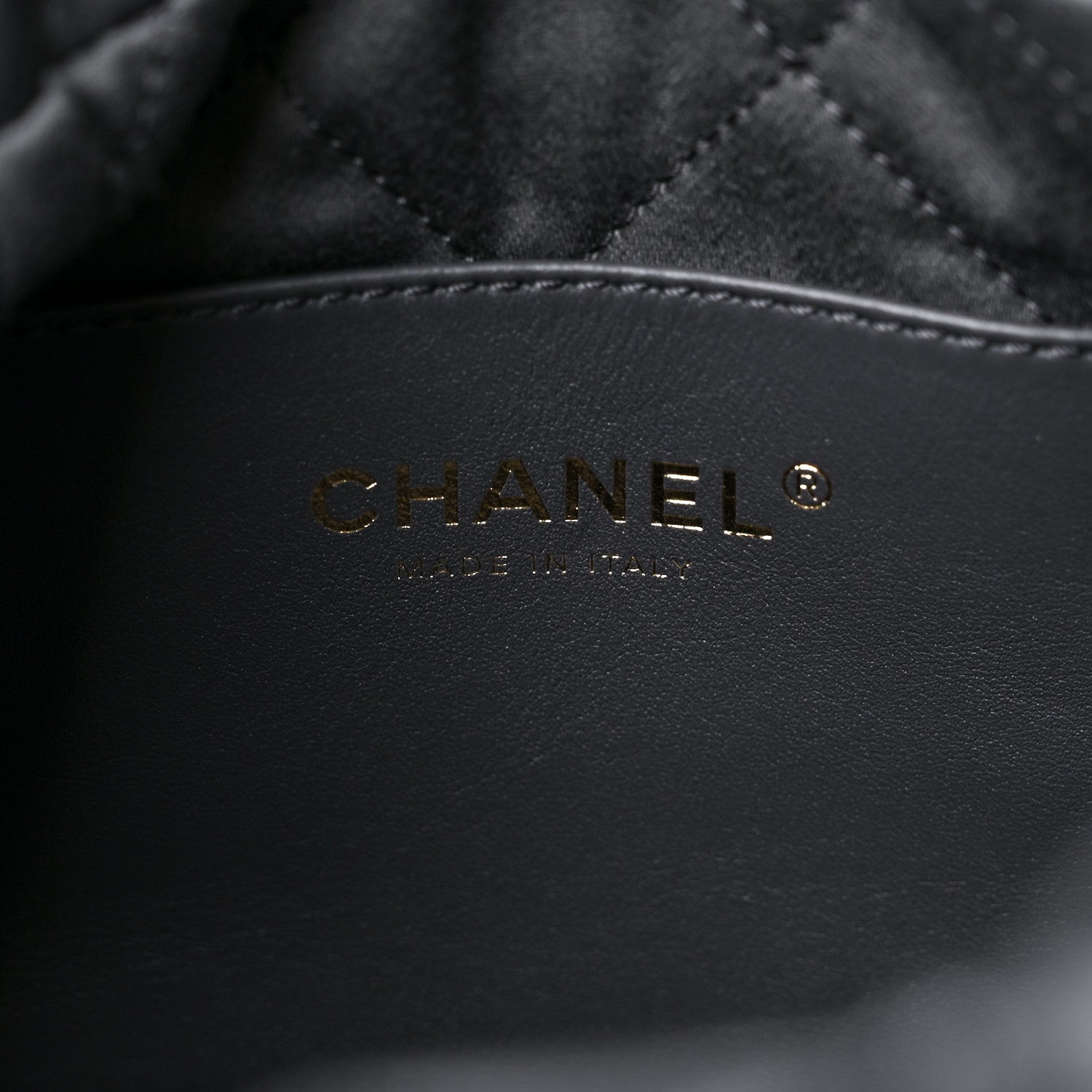 Chanel Shiny Calfskin Quilted Mini Chanel 22 Dark Grey 6 of 9