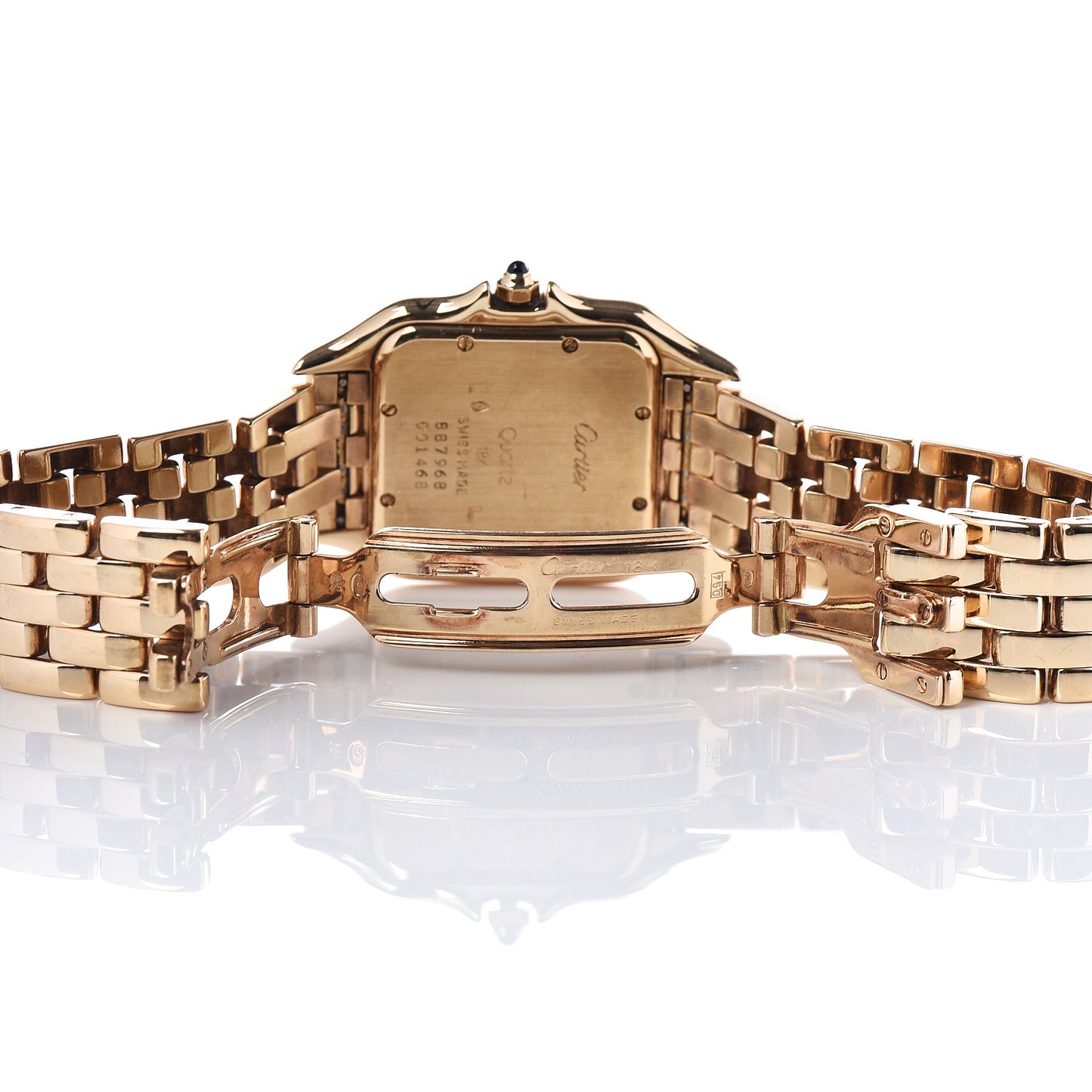 18K Yellow Gold 27mm Panthere Quartz Watch