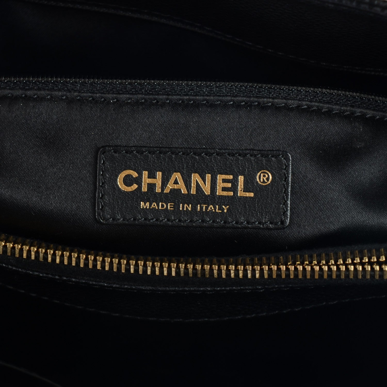 Chanel Caviar Quilted Grand Shopping Tote GST Black 5 of 7
