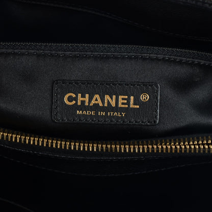Chanel Caviar Quilted Grand Shopping Tote GST Black 5 of 7