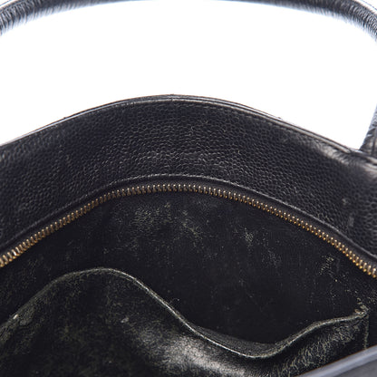 Chanel Caviar Quilted Medallion Tote Black 9 of 25