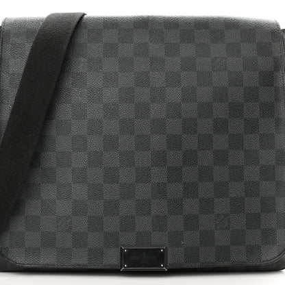 Louis Vuitton Damier Graphite District MM 8 of 10