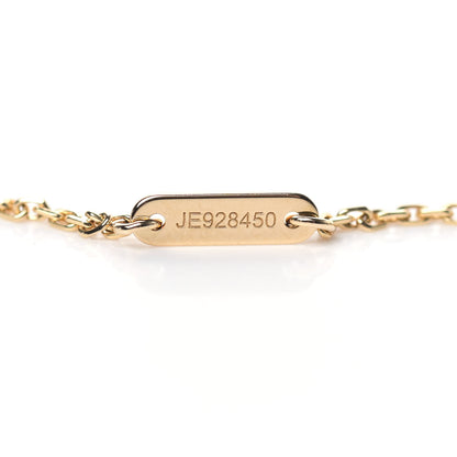 Van Cleef & Arpels 18K Yellow Gold Mother of Pearl Sweet Alhambra Pendant Necklace 5 of 6